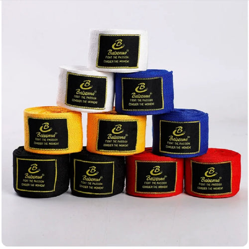 Bandages de Boxe TAURYX — Coton Pro 3M | Set de 2